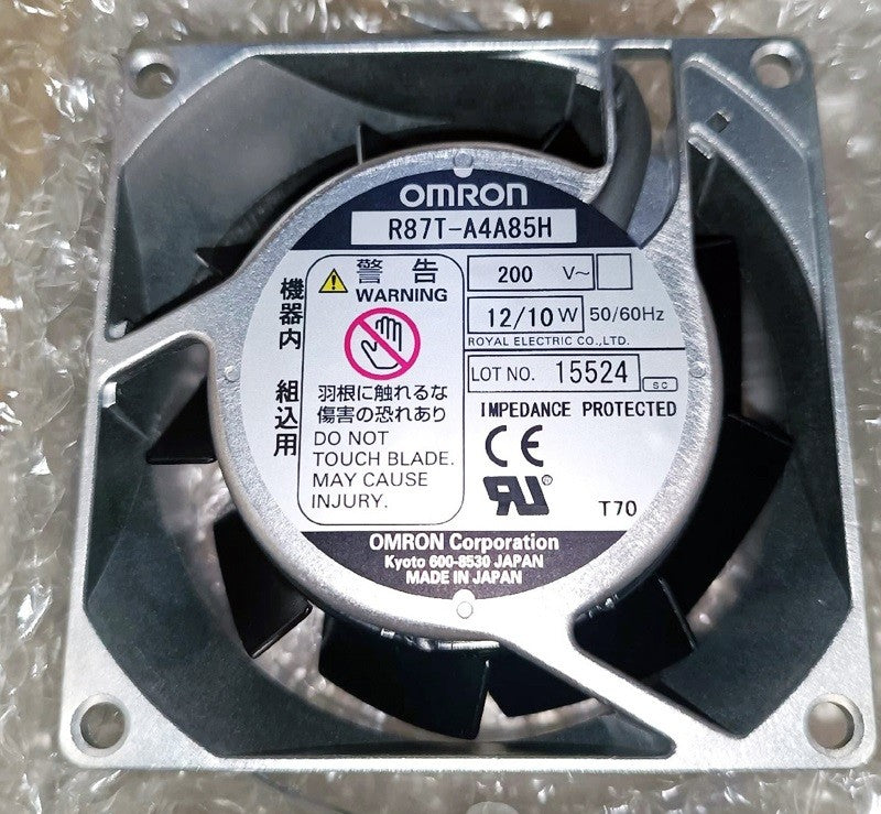 Sanyo R87T-A4A85H 200V 12/10W Cooling Fan Sanyo R87T-A4A85H 200V 12/10W Cooling Fan